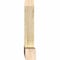 Ekena Millwork Portland Rough Sawn Timber Gable Bracket, Douglas Fir, 36"W x 24"H x 4"D x 4"F, 16/12 Pitch GBW036X24X0404POR00RDF - alternate 5